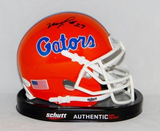 Matt Jones Autographed Florida Gators Mini Helmet - Jsa Witness Authenticated