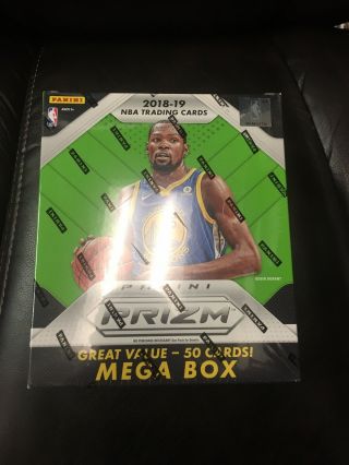 2018 - 19 Panini Prizm Basketball Mega Box 50 Cards Per Box (hot)