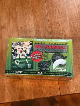 2000 - Pacific Football - Hobby Football Box - Possible Tom Brady Rc???