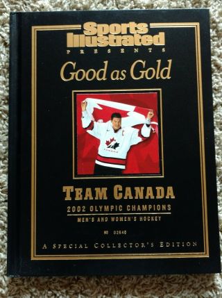 Sports Illustrated 2002 Olympic Team Canada Limited Numbered Ed