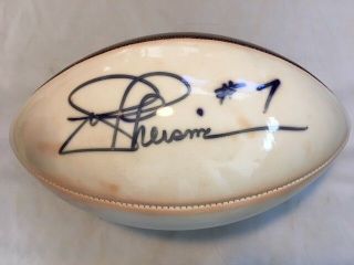Joe Theismann Autographed Wilson Nfl Official Size Football