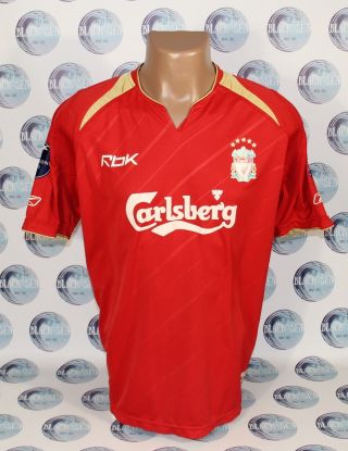 Liverpool 2005 2006 Home Football Soccer Shirt Jersey Trikot Maglia Reebok Men