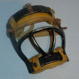 Old Vintage Baseball Gear Catchers Or Umpire Face Mask,  Take A Look