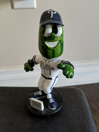 Portland Pickles Dillion The Pickle Baseball Mascot Bobblehead Sga