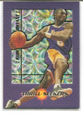 1997 - 98 Fleer Thrill Seekers Ts2 Kobe Bryant