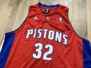 Adidas Authentics NBA Detroit Pistons Richard Rip Hamilton 32 Jersey Adult 2XL,  2 2