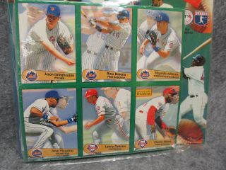 1996 Major League Baseball Card Panini 246 Stickers Set & Album Fleer 4