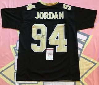 Cam Jordan Autographed Signed Jersey Orleans Saints Jsa