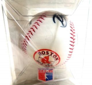 Autographed Carl Yastrzemski Fotoball Baseball MLB All Star Game w/COABoston 4