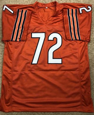WILLIAM PERRY CHICAGO BEARS AUTHENTIC AUTOGRAPHED JERSEY NFL FOOTBALL JSA 2