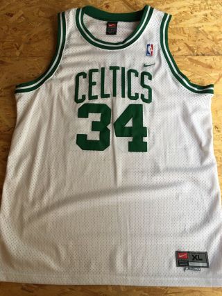 Pre - Owned Nike Boston Celtics Paul Pierce 34 Jersey Xl Length,  2 Truth Swingman