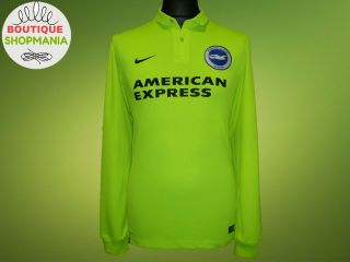 Vgc Brighton & Hove Albion Away 2015 - 2016 (s) Nike Long Sleeve Football Shirt