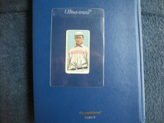 1909 - 11 T206 White Border Jake Stahl No Glove Shows Sweet Caporal Tobacco Card