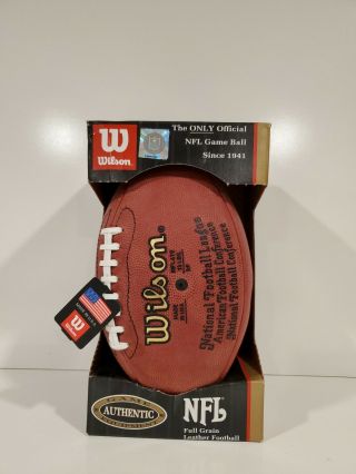Wilson Nfl Authentic Game Ball