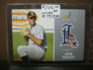 Justin Verlander Houston Astros 2005 Minor League Rookie Card 75/200 Gv $200.  00