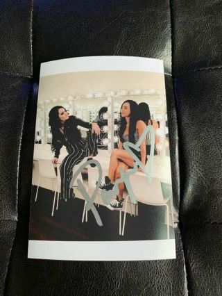 Paige Authentic Signed 4x6 Autograph Photo,  Wwe,  Wwe Diva,  Sexy,  Hot,  Wrestling