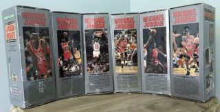 1991 - 92 Upper Deck Michael Jordan Locker Series Complete 6 Box Set