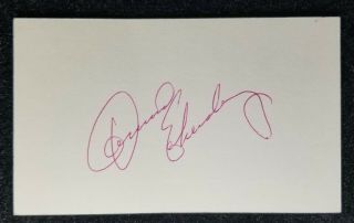 Dennis Eckersley Autographed Oakland A 