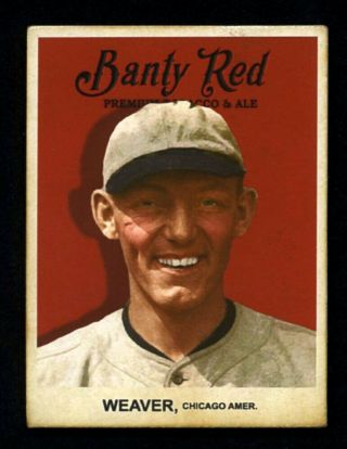 Banty Red E145 Series 24 Buck Weaver,  Chicago White Sox