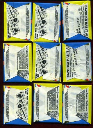 1980 - 81 Topps hockey partial wax box - 29 of 36 packs - exc to nm 4