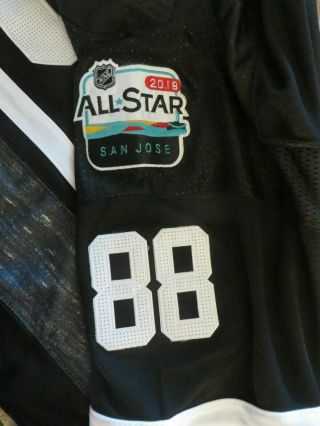 88 Brent Burns San Jose Sharks Black All Star Jersey M SIZE 50 Sewn On Stitched 8