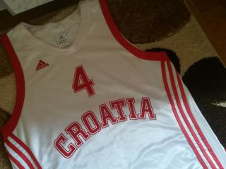 Croatia Basketball Jersey Adidas Women Match Worn Shirts
