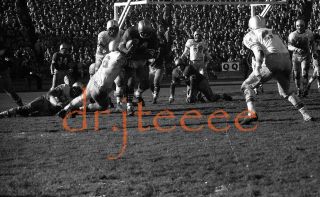 1957 Playoffs Joe Perry 49ers Vs Lions - 35mm Football Negative