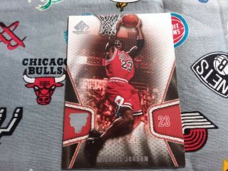 2007 - 08 Sp Game Michael Jordan 10 Chicago Bulls Best Athlete Ever