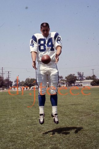 1965 Jack Snow Los Angeles Rams - 35mm Football Slide