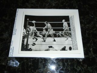 May 16,  1955 - 9.  5 X 7.  5 Ap Wire Photo - Rocky Marciano And Don Cockell