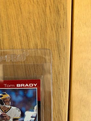 2000 Score Tom Brady Rookie Card 316 GOAT RC 3