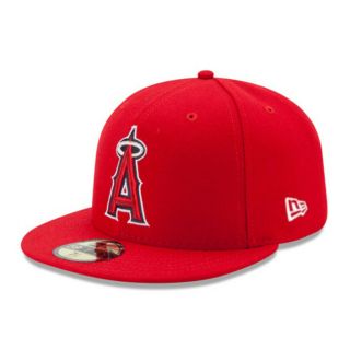Los Angeles Anaheim Angels Ana Mlb Authentic Era 59fifty Fitted Cap - 5950