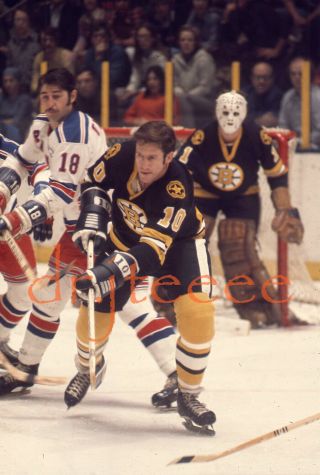 Jean Ratelle Boston Bruins - 35mm Hockey Slide