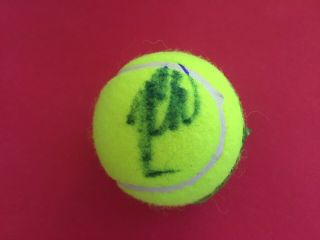 Karen Khachanov Tennis Dunlop Tennis Ball Signed Auto