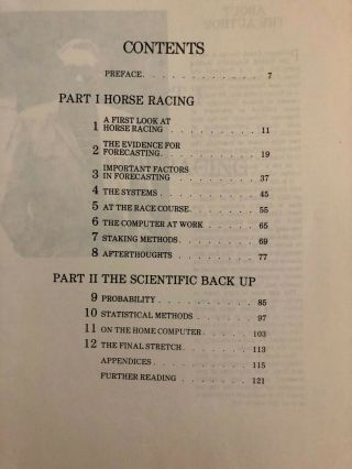 The Best Bet by Frank George - Horse Race Handicapping 1988 - 119 pages 2