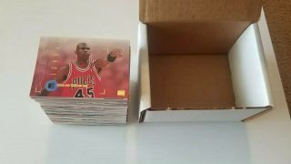 1994 - 95 Skybox Emotions Basketball Card Set Full & Complete Jordan & Hill Rookie