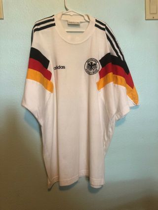 Vintage Adidas West Germany Shirt Jersey German Soccer World Cup