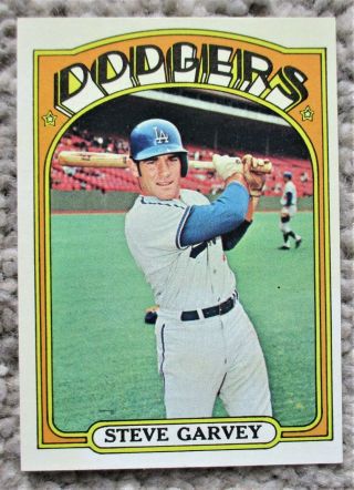 1972 Topps Baseball Steve Garvey 686 Los Angeles Dodgers Third Base Nrmt - Mt