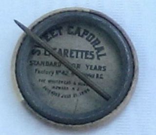 1910 - 12 Sweet Caporal Tobacco Pin 30 - B Boss Schmidt - Detroit Tigers 2
