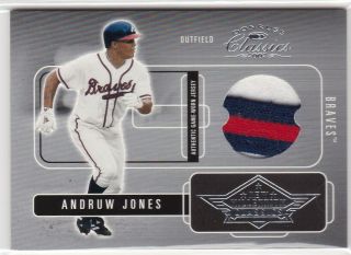 Andruw Jones Atlanta Braves 2002 Donruss Classics Game Jersey Patch Relic /350