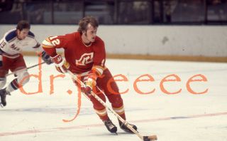 Tom Lysiak Atlanta Flames - 35mm Hockey Slide