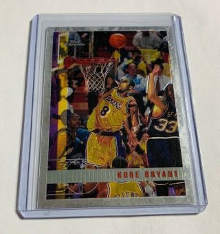 K1357 - Kobe Bryant - 1997 - 98 Topps Chrome - 171 - Lakers