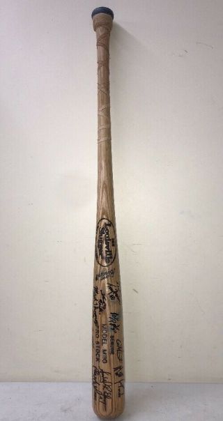 Vermont Expos Game & Team Signed Bat Louisville Slugger 125 M110 Montreal
