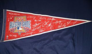 1996 All Star Game Philadelphia Phillies Pennant 30 "
