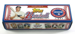 2006 Topps Baseball Opened Retail Factory Set (659) Pack Of 5 Exclusive Rookies