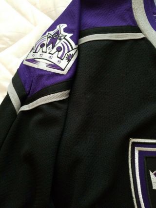 Adult KOHO Los Angeles Kings Purple/Black/Silver CCM NHL Jersey Size XXL 7
