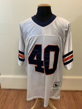 Mitchell And Ness Chicago Bears Gale Sayers Throwback Jersey Size 52 Stains