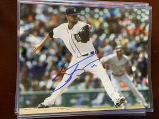 Shane Greene Detroit Tigers Autographed Signed 8x10 Photo W/coa