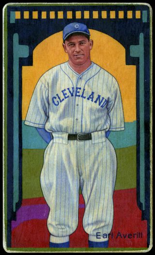 Boston Garter Game Of The Century 3 Earl Averill Cleveland Indians
