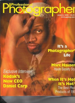 Dennis Rodman Chicago Bulls Detroit Pistons Pro Photographer Marc Hauser 2000